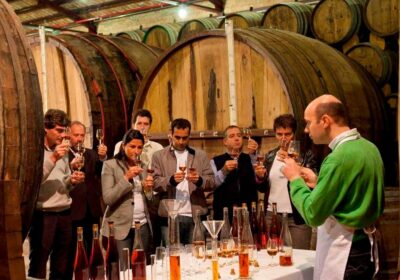 Montserrat + wine cellars