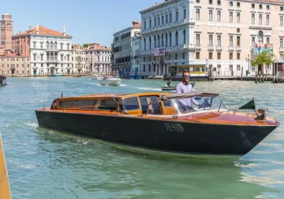 The Grand Canal by water taxi