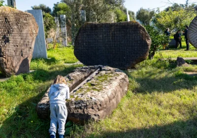 GARDEN OF SINGING STONES AND ARGIOLAS