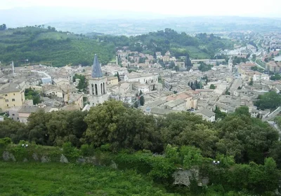 SPOLETO AND CASCADE MARMORET.