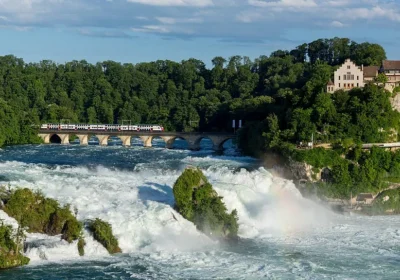 SCHAFFHAUSEN, RHINE FALLS AND STEIN AM RHEIN