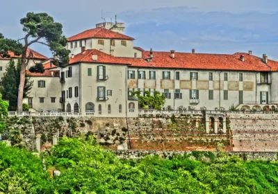 “Castles of the Canavese Valley on the way to Turin.”