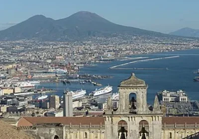 Naples – Caserta by ferry or car